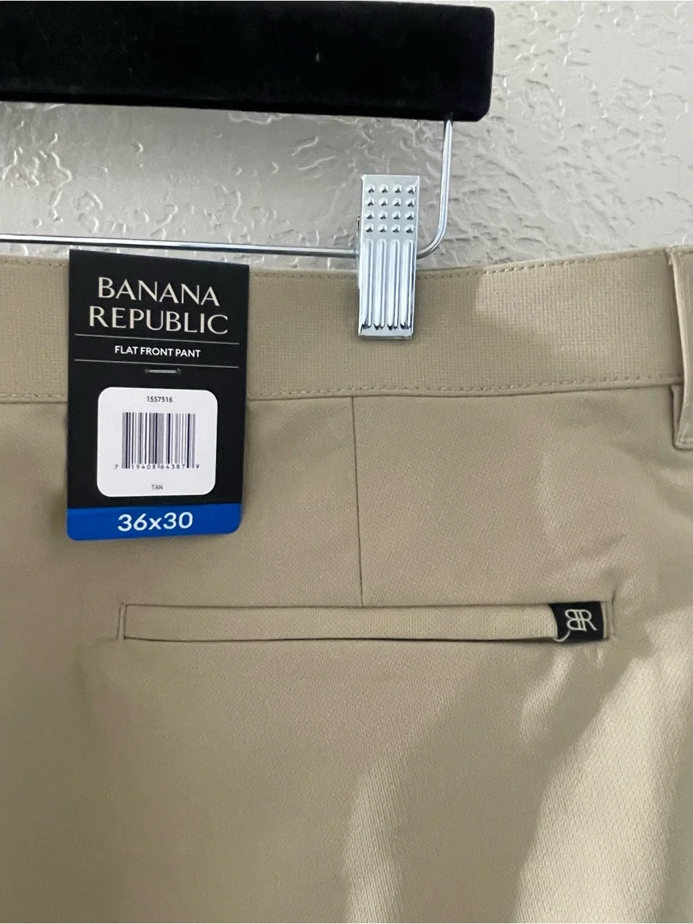 NWT Banana Republic Men's Chinos Straight Khaki Utility Workwear Size 36X30